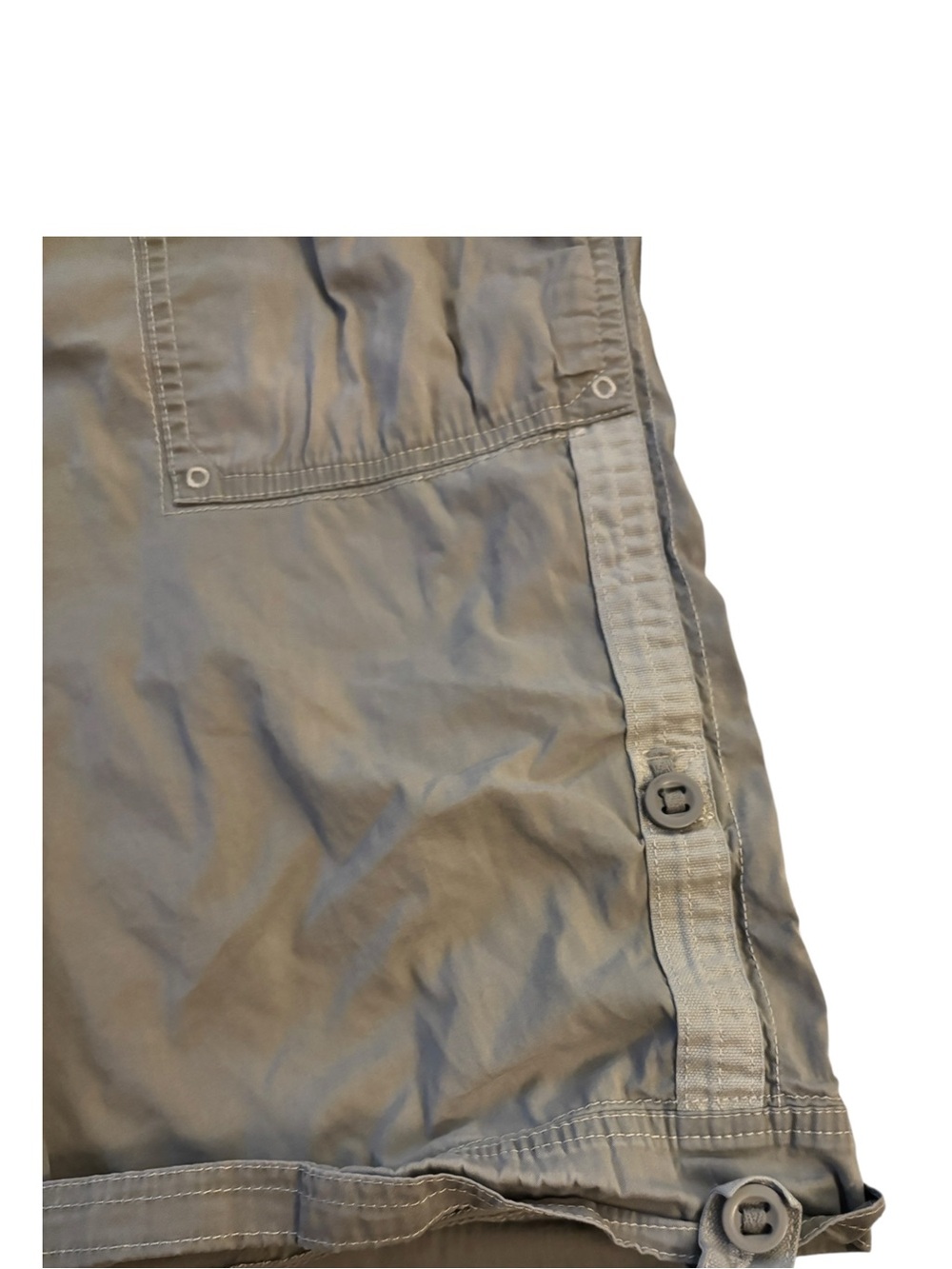 Aventura Women's Cargo Bermuda Shorts Lot of 2 Size 12 Blue & Khaki - Picture 3 of 12